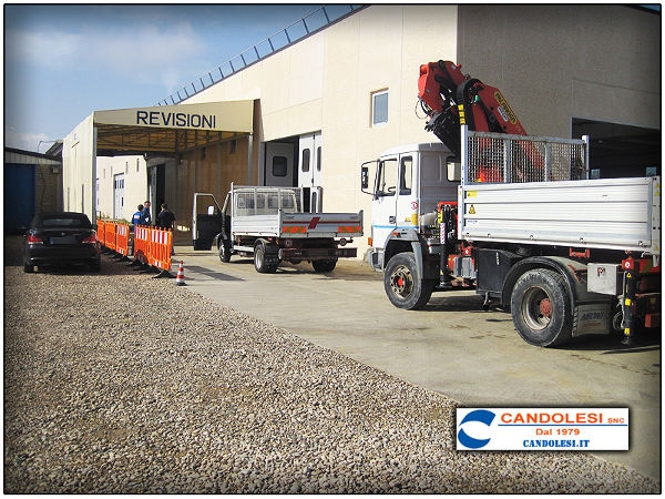 Dotata di nuova strumentazione elettronica e banco prova per la revisione in sede dei mezzi industriali e mezzi pesanti